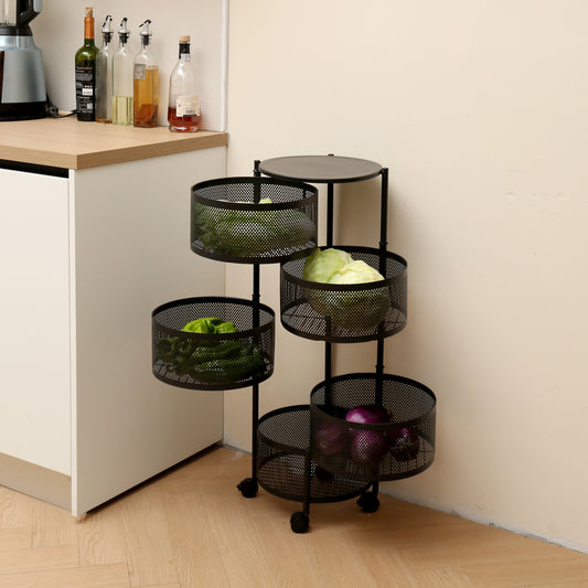 -ESTANTE GIRATORIO PARA COCINA 5 PISOS LM20