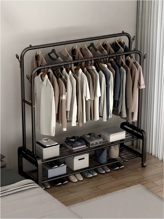 -PERCHERO Y ZAPATERO 2 NIVELES LM17