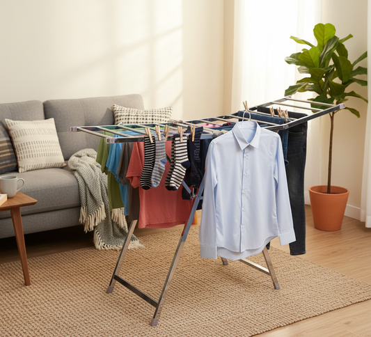 -TENDEDERO PLEGABLE 120X160 CM LM04